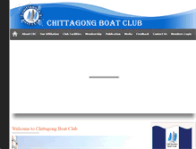 Tablet Screenshot of chittagongboatclub.com
